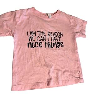 I'm the reason we can't have nice things Bella tee